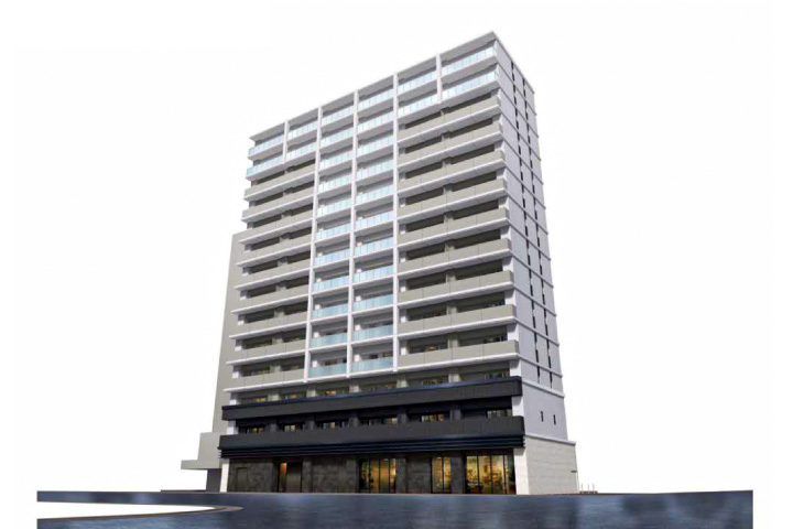 積水ハウス不動産が賃貸マンション 「とうかさん」隣に２６年１月竣工