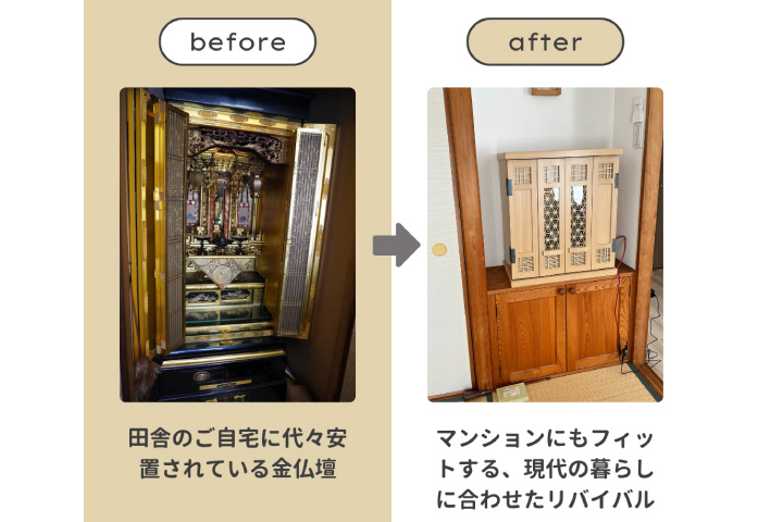 仏檀製造・修理の菩提樹 仏壇リバイバル事業を開始