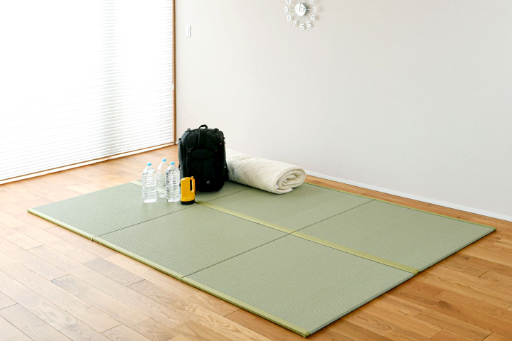 畳製造の広浜が発売 防災備蓄向け畳マット