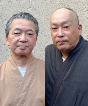 佐藤 巧一 店長（写真左）、田中 秀人 料理長（写真右）