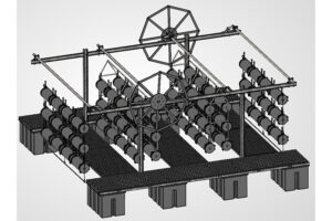 水産のファームスズキ　干出できる養殖いかだ開発　カキ大量死対策や生産安定化へ